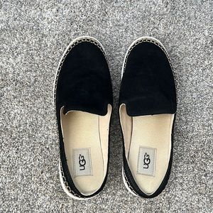 Black UGG slip on shoes